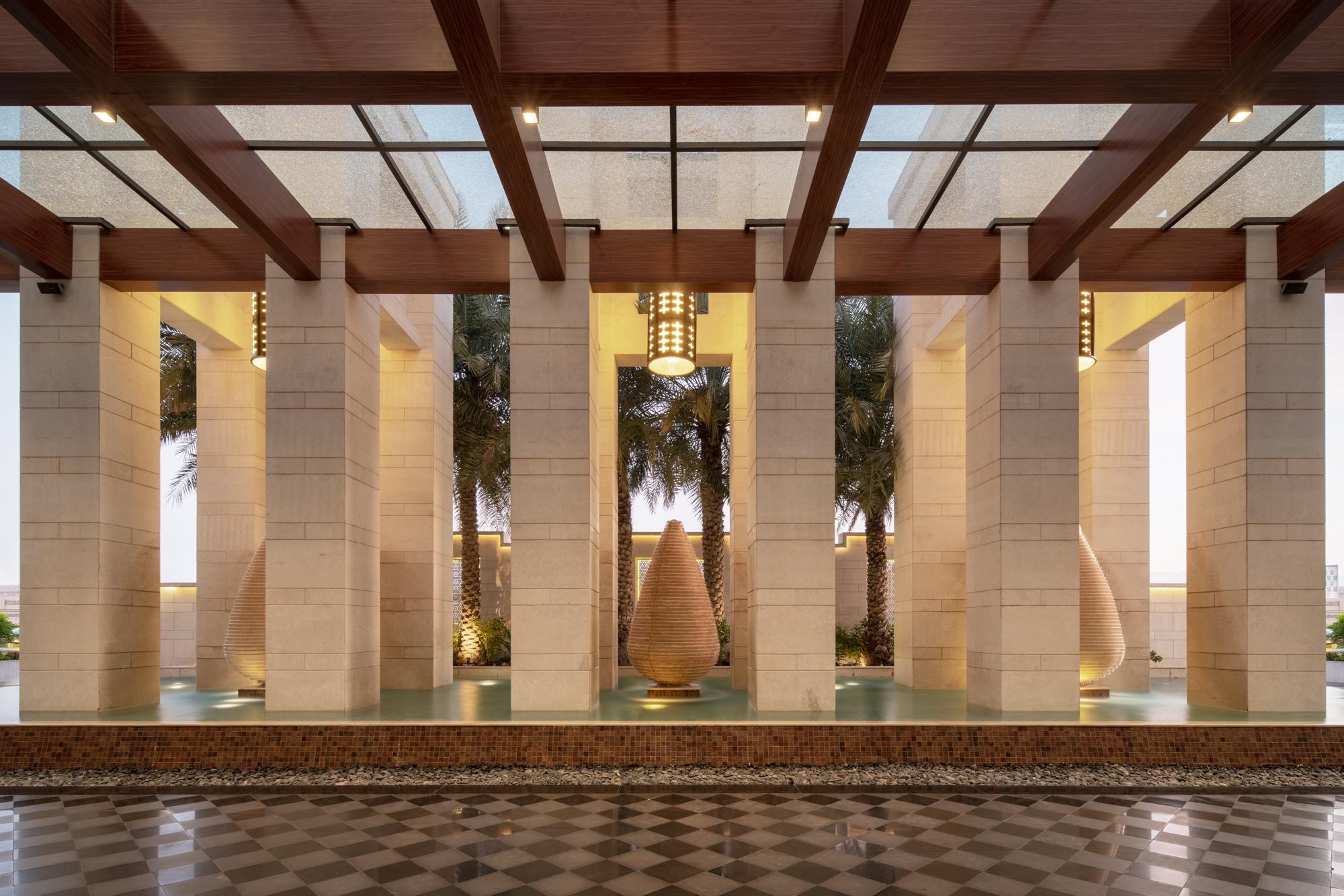 ホテル Radisson Collection Muscat, Hormuz Grand エクステリア 写真 The interior of the hotel